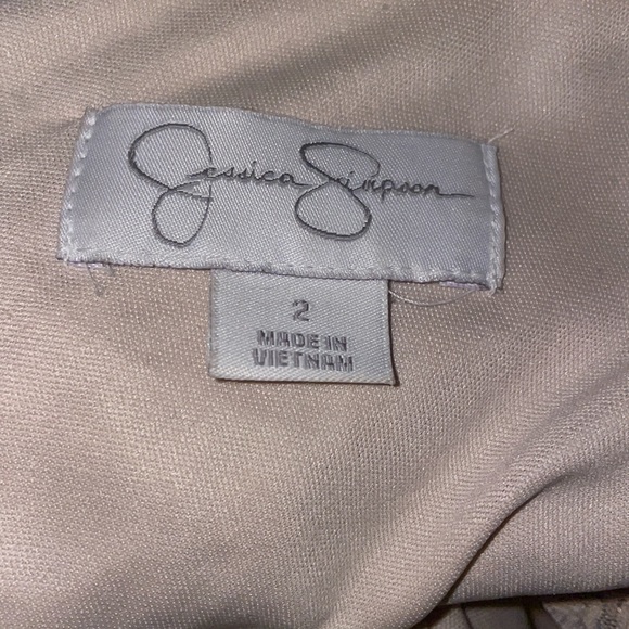 JESSICA SIMPSON Mesh sequin one shoulder dress - Picture 6 of 6